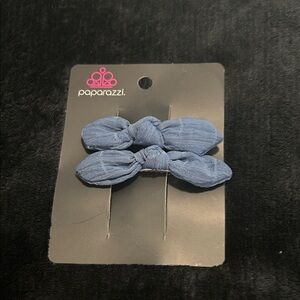 Paparazzi Navy Hair Accessories